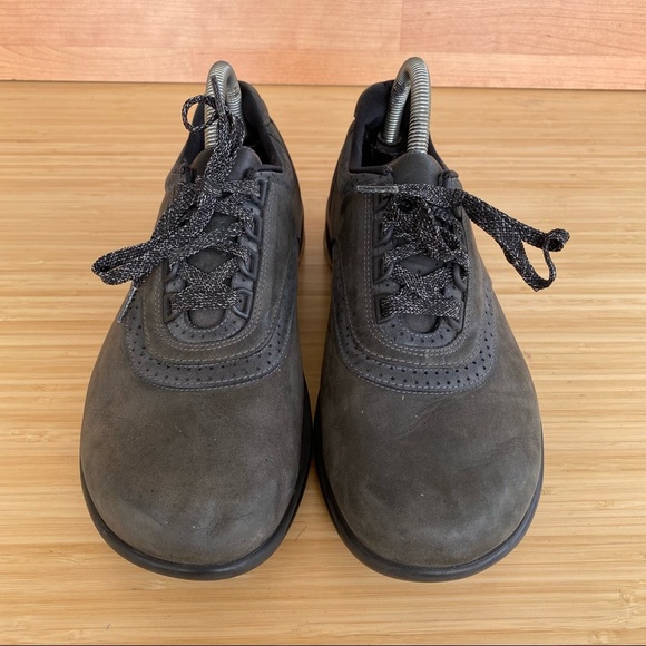 SAS Womens Leather Dark Army Green Shoes Size 9.5 W - Picture 3 of 8